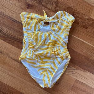 Carmen Marc Valvo bandeau one piece